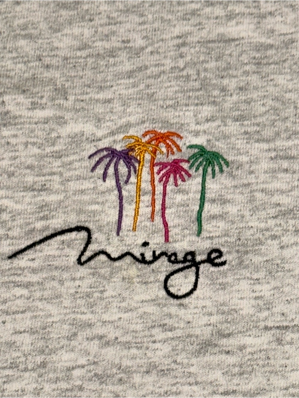 Vintage Mirage Hotel las Vegas Gray Tank Top Y2K